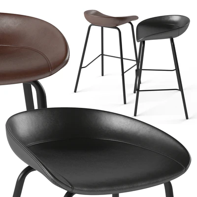 ZEIL Lowback Kitchen bar and counter stool — Ver 1