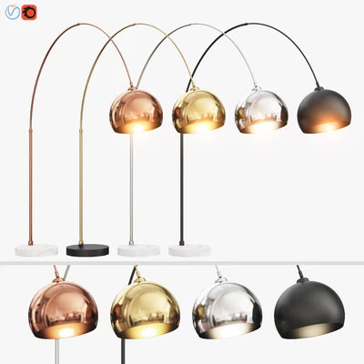 Bow Large Floor Lamp Made — Ver 1