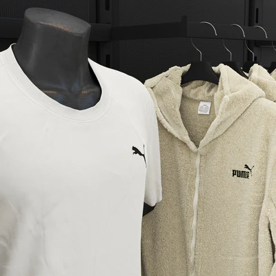 Rack for Puma clothing store — Ver 5