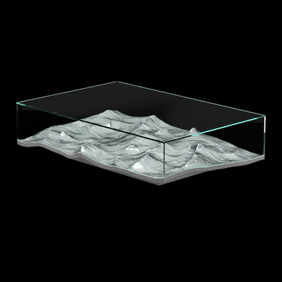 LIQUID ALUMINIUM LOW TABLE — Вид 3