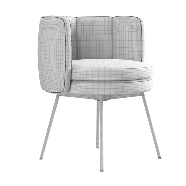 Minotti tori Dining Chair — Скачать