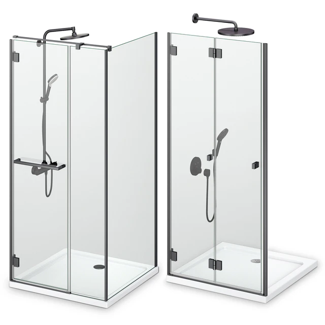 Душевые кабины Radaway Carena black — Скачать