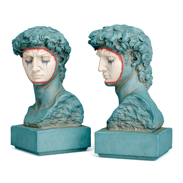 David Michelangelo masked bust — Descargar