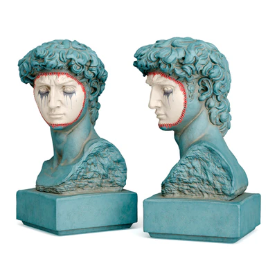 David Michelangelo masked bust — Ver 5