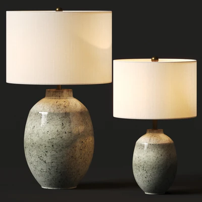 Pottery Barn Ezra Ceramic Table Lamps — Ver 3