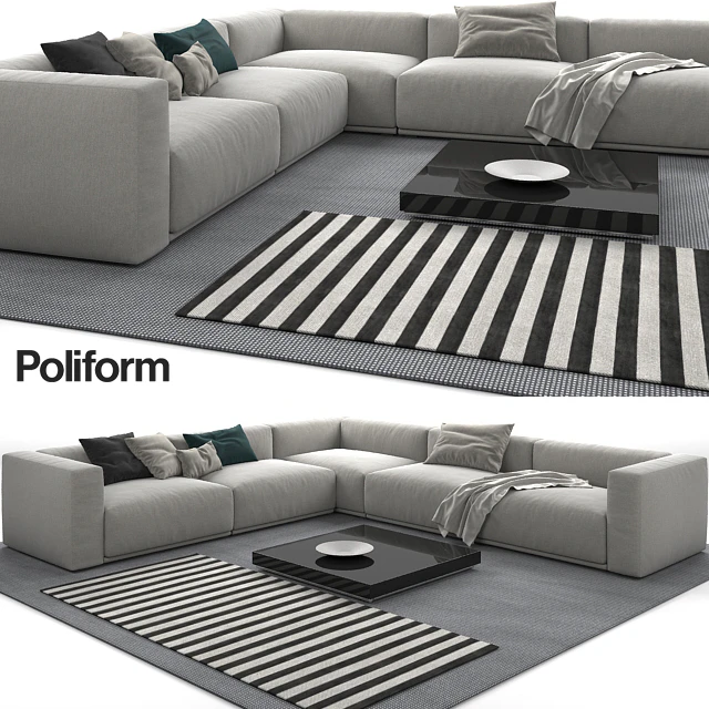 Sofa Poliform Bolton — Скачать