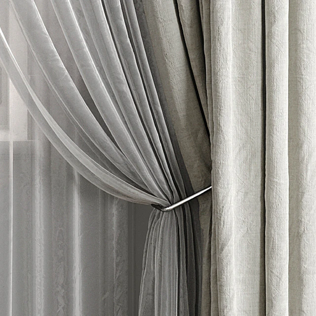 Curtains with window 499C — Descargar