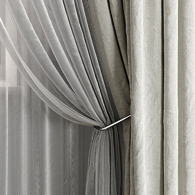 Curtains with window 499C — Ver 4