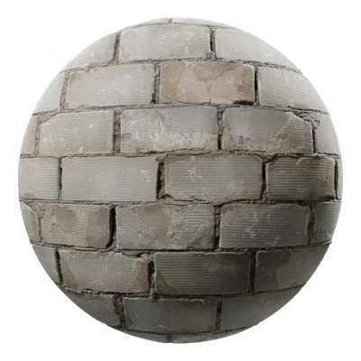 shoddy running concrete block wall texture — download