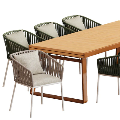 Kettal | BITTA dining table — Ver 4