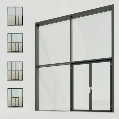 Panoramic windows. Stained Glass.6 — Ver 1