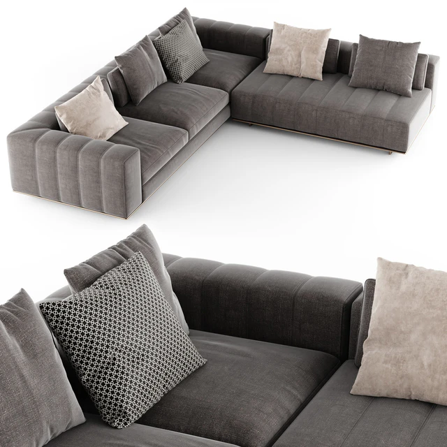 Minotti Freeman Sofa 09 — Скачать