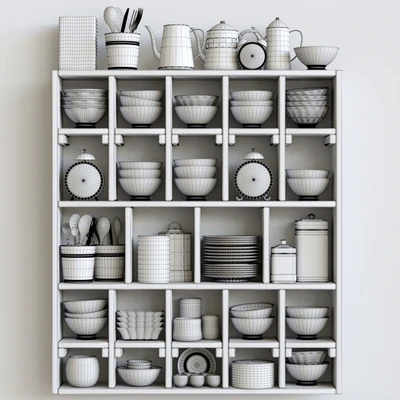 A set of unique dishes — Ver 2