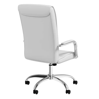 White Presidente Hooz Office Chair — Ver 3