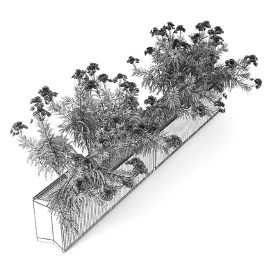 Flowerbed Nerium — Ver 2