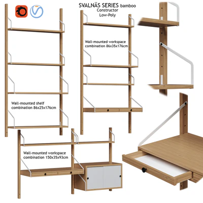 Система Svalnas Ikea 3 типа и конструктор мебели vol.1 — Вид 1