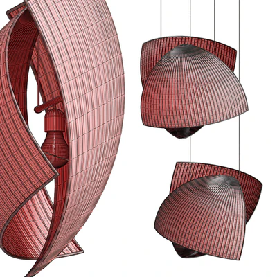 Grok voiles pendant lights — Ver 2