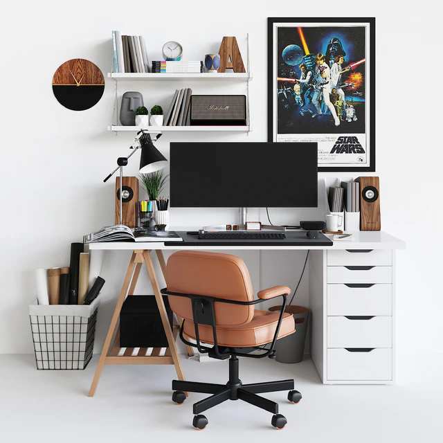 Workplace set with decor. Sk 1 — Descargar