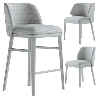 LUM BarStool & LUM Chair — Ver 3