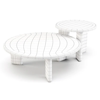 HC28: Oasis - Coffee and Side Tables — Ver 2