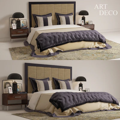 ART DECO BED  07 — Descargar