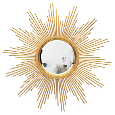 Glasser Metal Starburst Wall Mirror VARK7277 — Вид 1