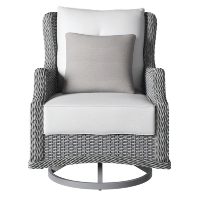 Wicker chair with cushion OVE Monfort 42 Armchair — Ver 4