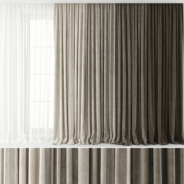 Curtains Long set 01 — Descargar