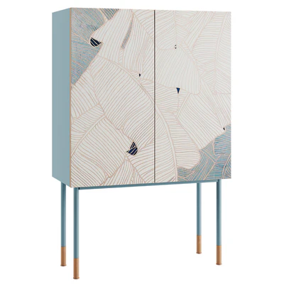 1st DIBS 21st Century Basjoo Bar Cabinet — Ver 4