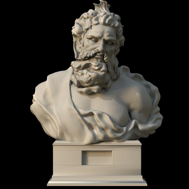Bust of Neptune — Descargar