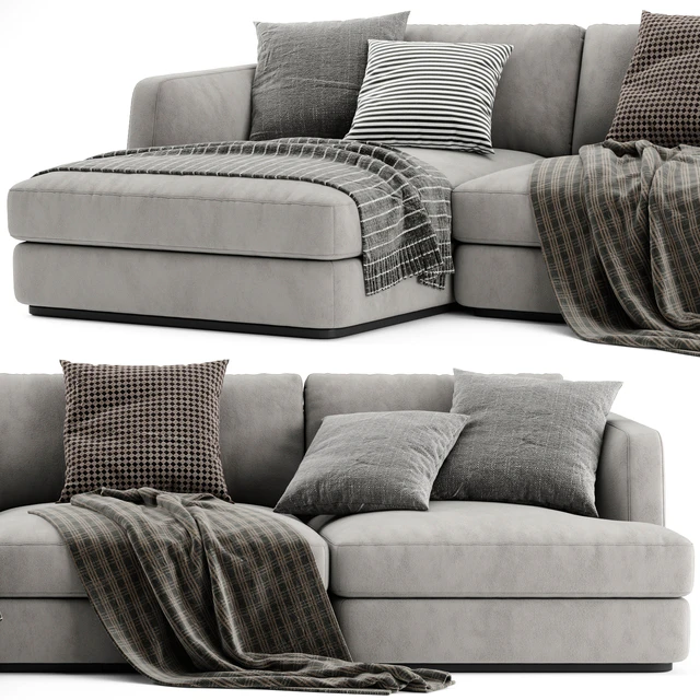 Flexform Barret Chaise Longue Sofa 2 — Скачать