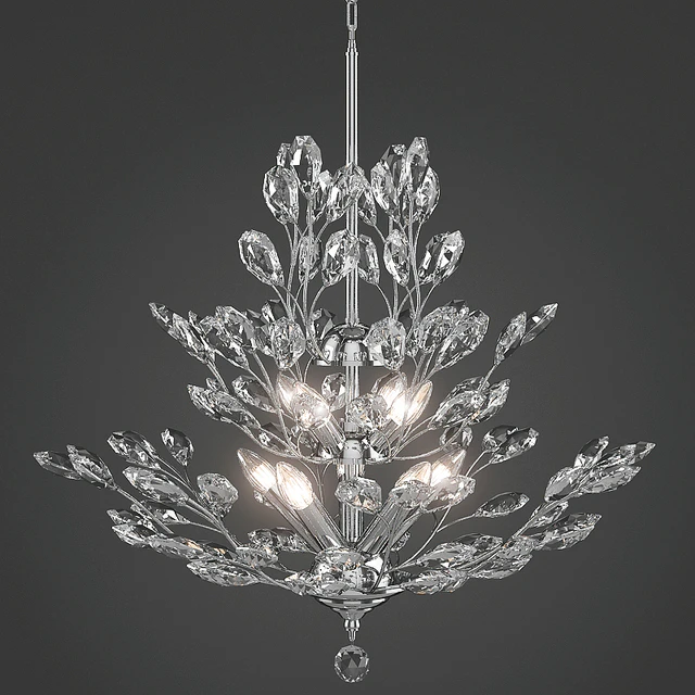 Upside-Down Silver Leaf chandelier — Descargar