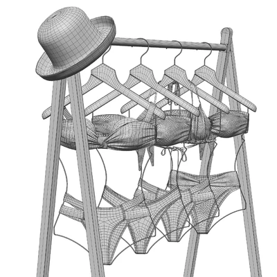 Set of swimwear and beach accessories for the store — Ver 4