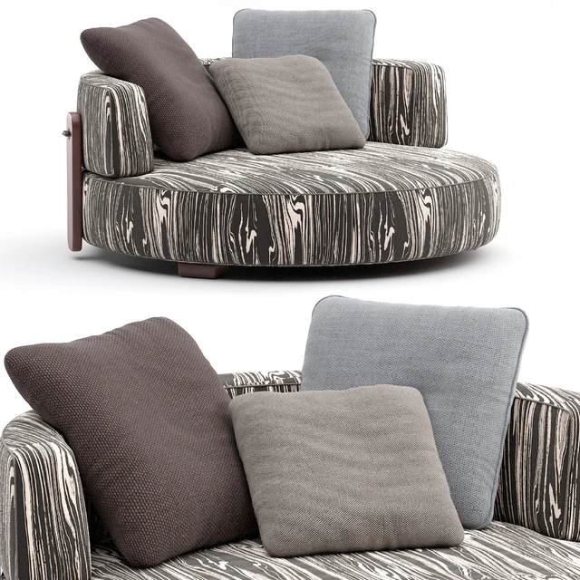 LOVESEAT Florida By Minotti — Скачать
