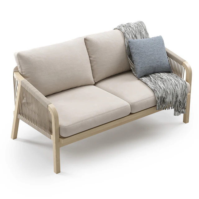Outdoor Garden Woven Lounge 2 seater Sofa by Kettler — Descargar