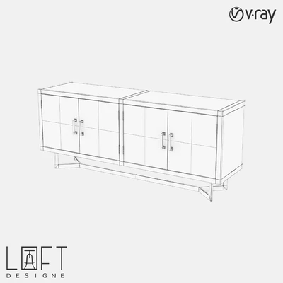 Chest of drawers LoftDesigne 80315 model — Ver 2