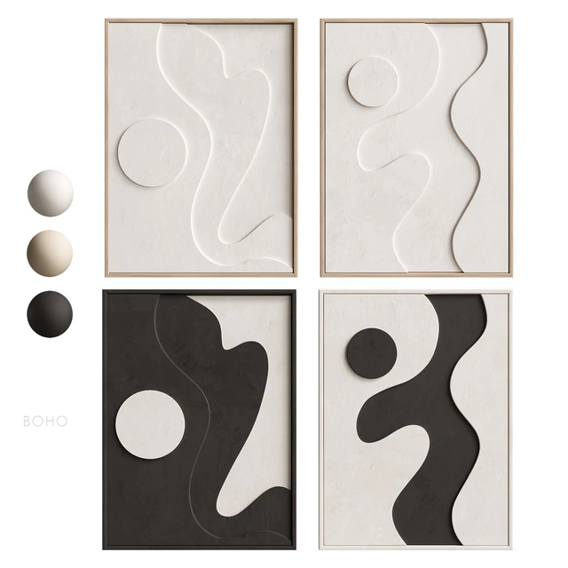 3DArt Relief Boho NG1 — Descargar