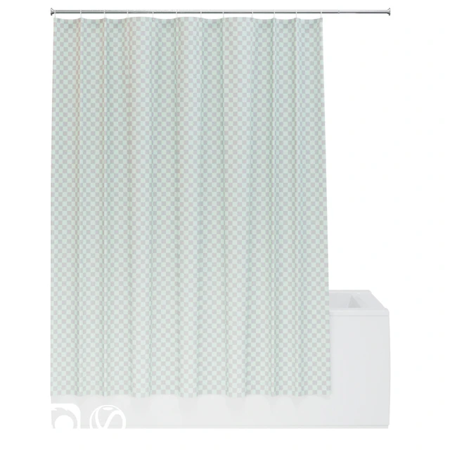 Bath curtain (shower) 200x200 cm in 3 versions (white) — Descargar