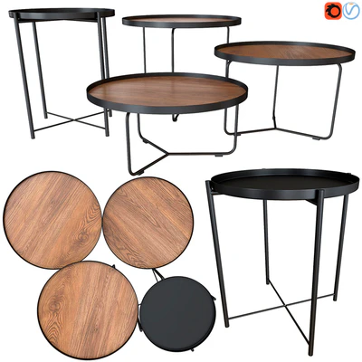IKEA GLADOM. Cattelan italia billy wood — Ver 1