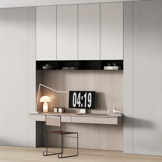 244 office furniture 09 workplace 05 minimal warm vintage 01 — Descargar