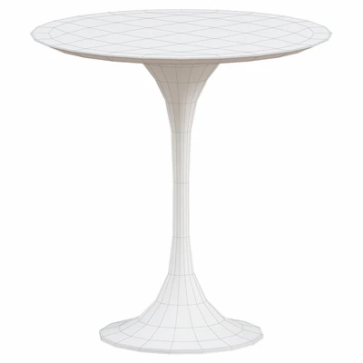 Jedison 20" Round Terrazzo Side Table In Gold Terrazzo — Вид 2