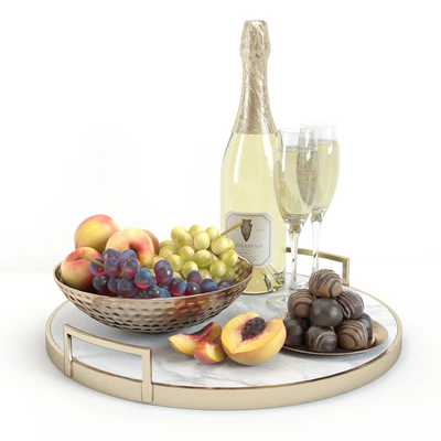 Champagne &amp; fruits — Ver 2