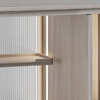 Archiproducts SHIBUSA wood and glass display cabinet — Вид 2