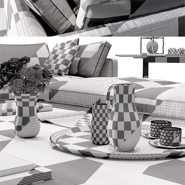 B & B Italia Richard sofa — Descargar