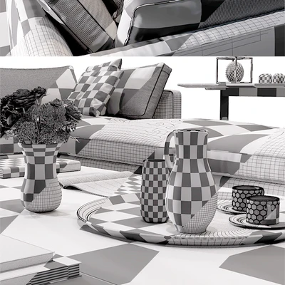 B & B Italia Richard sofa — Ver 2