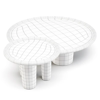 Tacchini: Pluto - Coffee Tables — Ver 3
