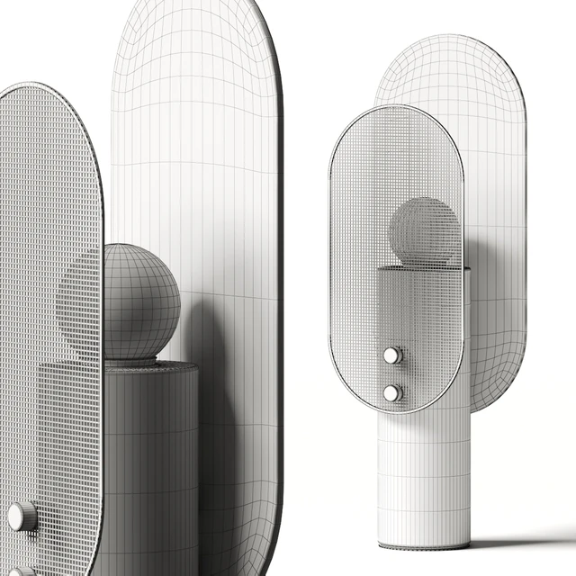 Saccal Design House Travertino Nostalgia Table Lamp — Descargar