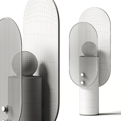 Saccal Design House Travertino Nostalgia Table Lamp — Ver 2