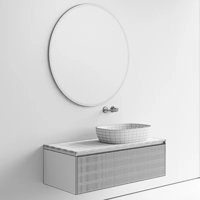 Antonio Lupi Design Binario 03 Vanity Unit Set 5 — Ver 3