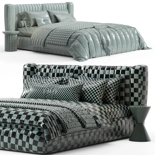 Eliana Designer Bed — Скачать